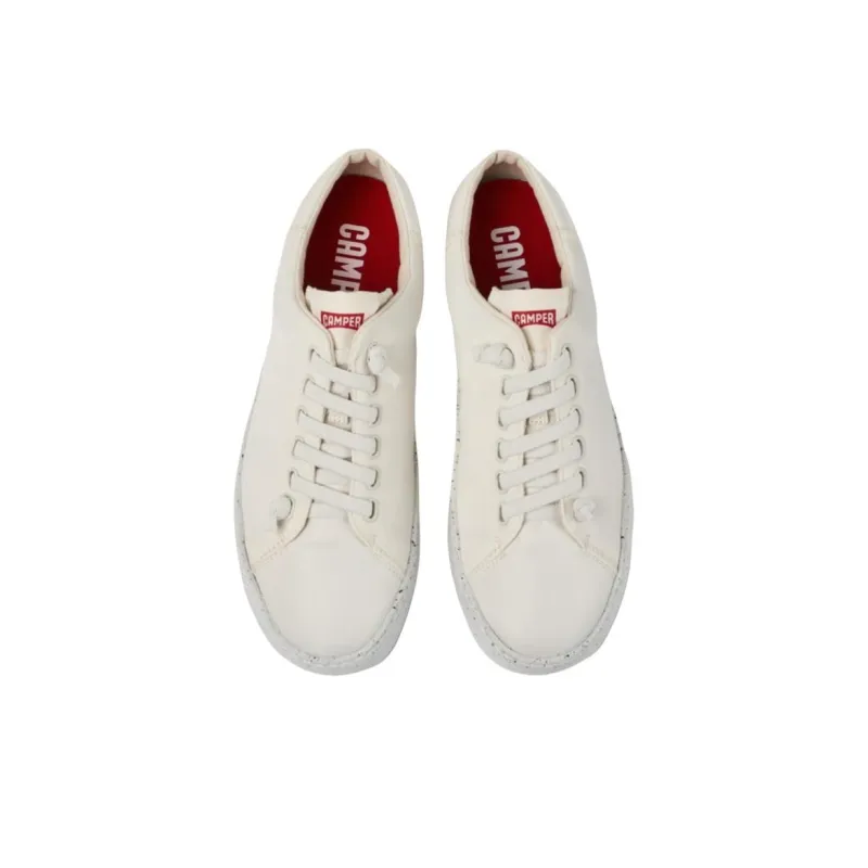 CAMPER Peu Touring Low-Top Skateboard Shoes Men's White-3