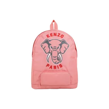 KENZO Rucksack Logo Embroidered Zipped Backpack