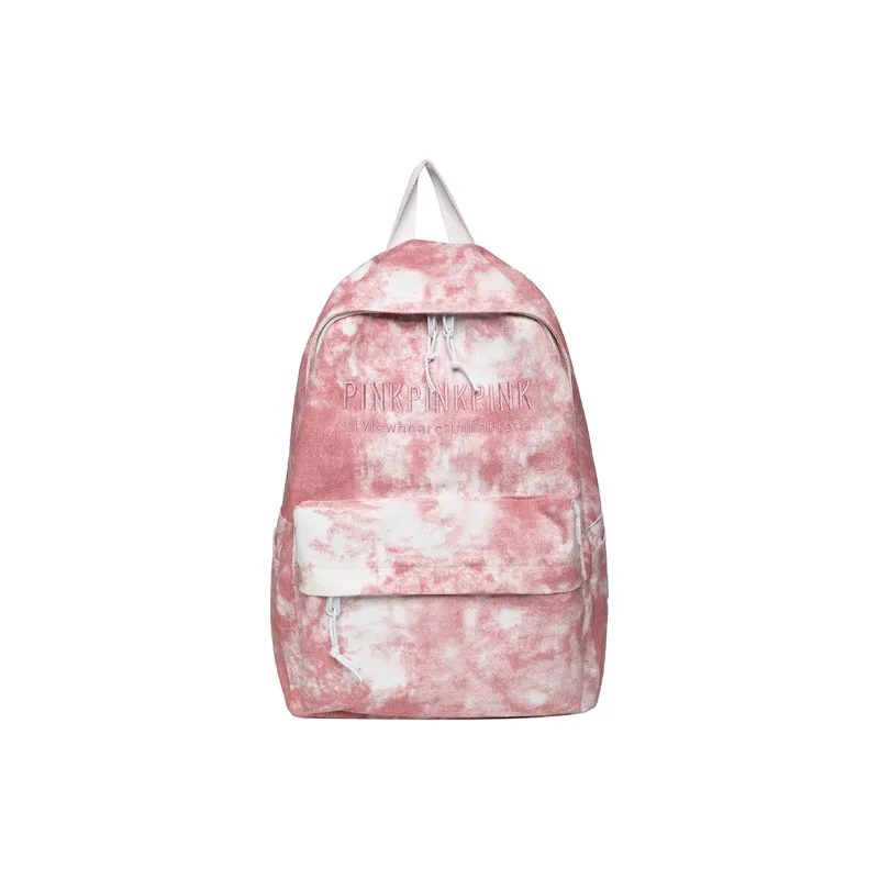 Venerable Brahma Nylon Backpack Women's Black/Pink/Green/Blue-1