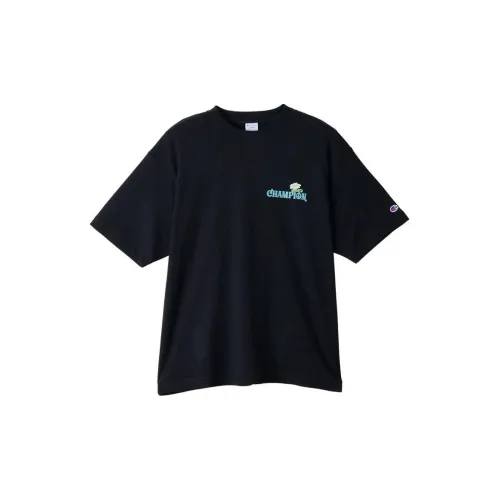 Champion Yusuke Komori Collaboration Model T-Shirts Unisex Black