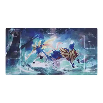 POKEMON Collectible Trading Game PTCG Simplified Chinese Sword & Shield Rubber Battle Card Mat Card Accessories 1 Pc