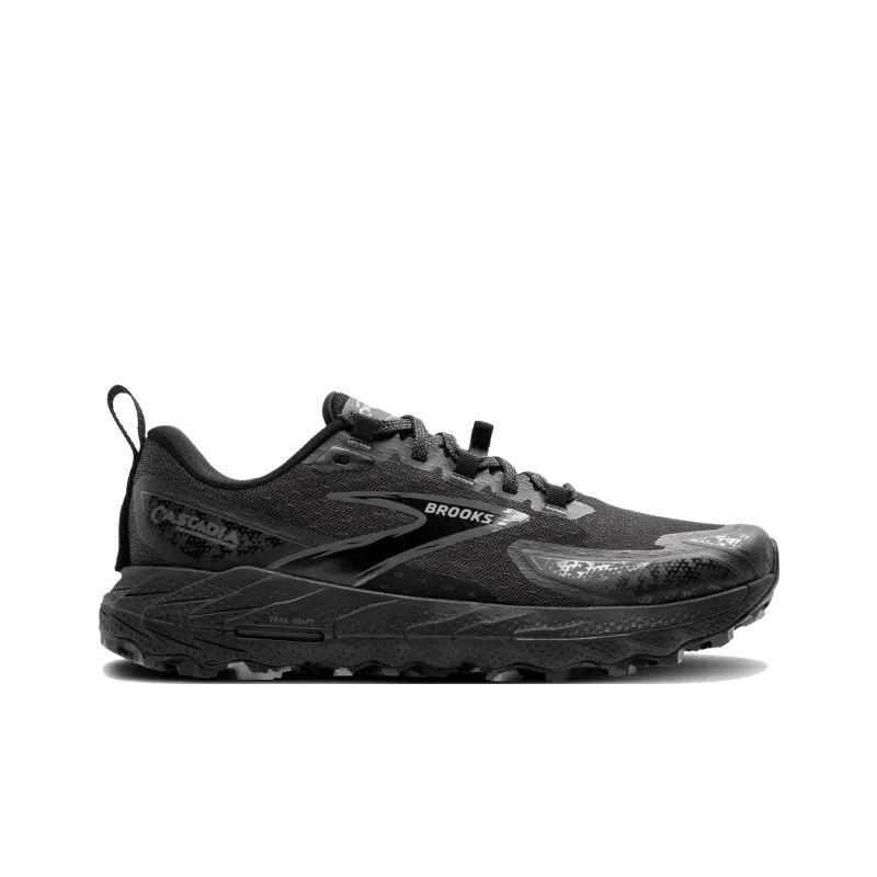 Brooks Cascadia18 Anti-Slip Wear-Resistant Low-Top Running Shoes Women's Black-1