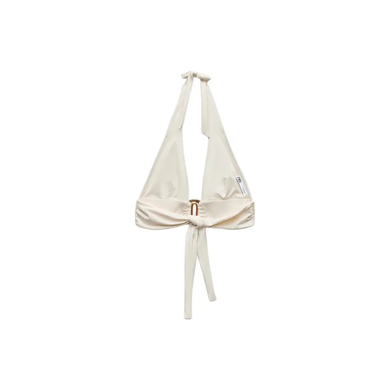ZARA Bikinis Women's White-1