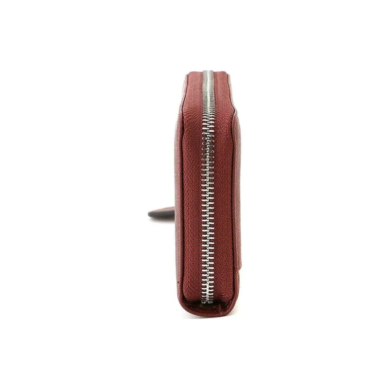 GUESS Polyvinyl Chloride Wallet Women's Bordeaux Red-1
