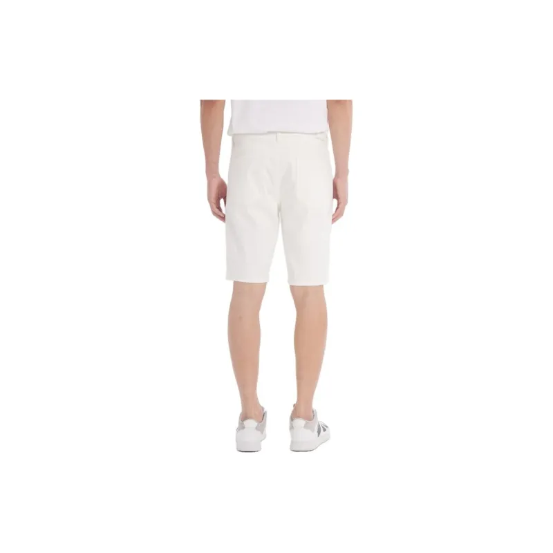 LESS IS MORE Denim Shorts Men's White-1