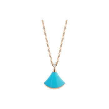 BVLGARI Divas' Dream Series Rose Gold Necklaces Women's Rose Gold