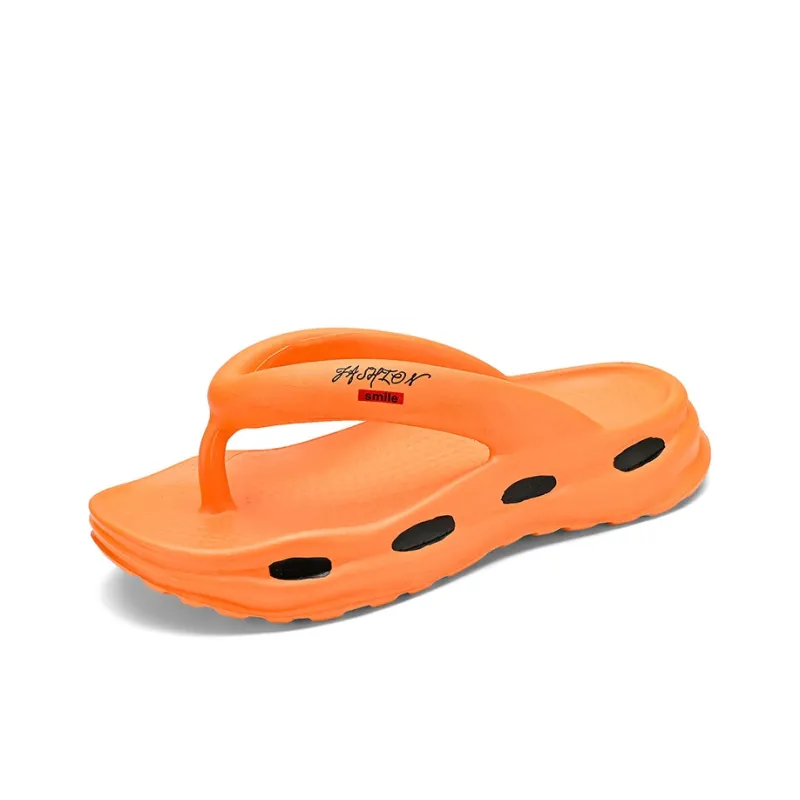 CariteSport EVA Quiet Odor Resistant Abrasion Resistant Slip Resistant Quick Drying Flip Flops Men's-10