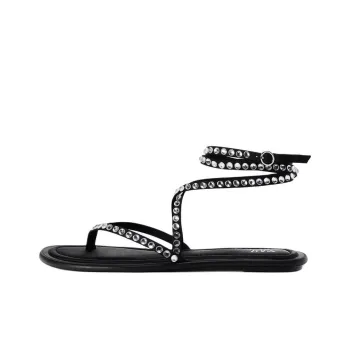 ZARA Roman Sandals Women's Black
