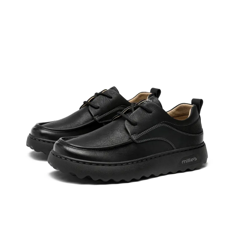 MILLIE'S Coverage Abrasion Resistant Low Top Casual Shoes Men's Black-2