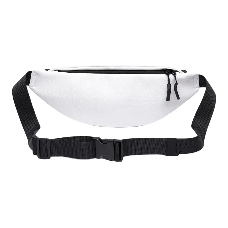 TANGCOOL Oxford One Shoulder Crossbody Fanny Pack Sling Bag Regular Unisex Black Pink White-10