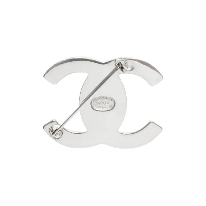 CHANEL 1996 Cc Turn Lock Brooch Costume Brooch-2