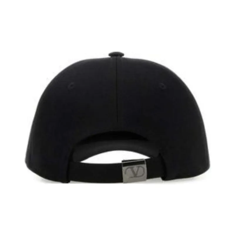 Valentino Logo Embroidered Baseball Cap-2