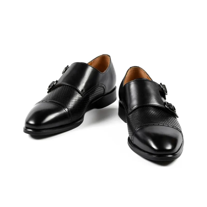 Raidy Boer Dress Shoes Men's Black-3