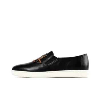 Raidy Boer Casual Shoes Men Low Top Black/White