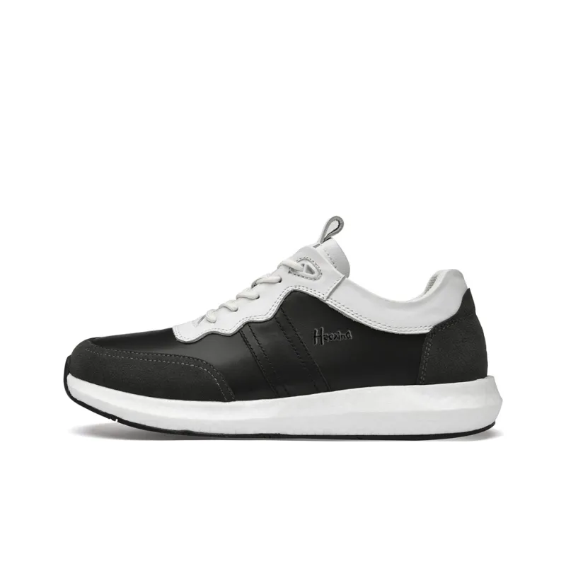 Extravagant Breathable And Wear resistant Low Top Casual Shoes Men's Black White-0