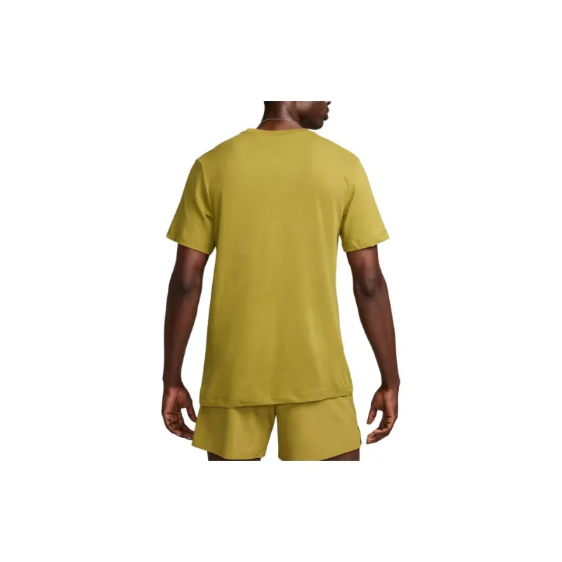 Nike T-Shirt Men's Yellow Green-1