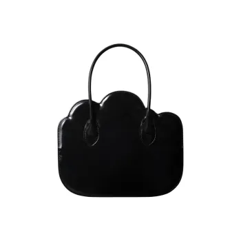 NIEEH Vegan Leather Handbag Women's Black