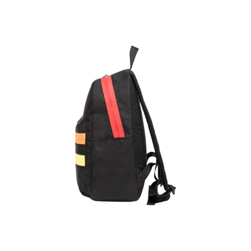UNITED COLORS OF BENETTON Nylon Fabric Backpack Large Size Unisex Multicolor-22