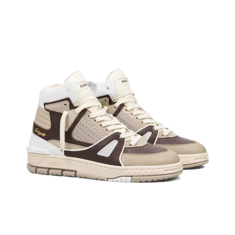 Axel Arigato Bloody Osiris Sand Hi High-Top Skateboard Shoes Men's Beige-2
