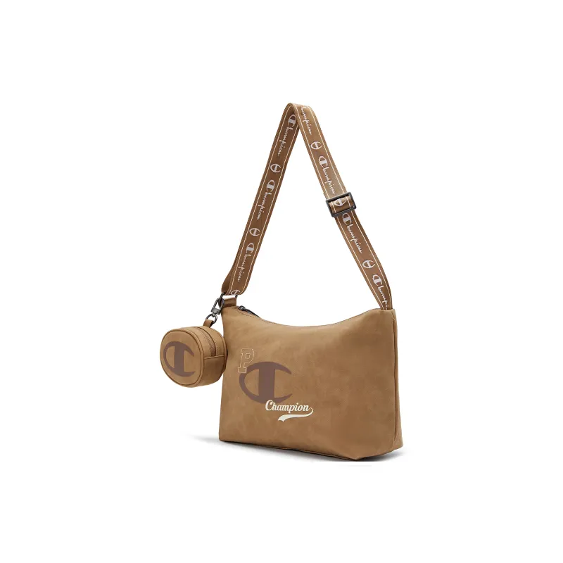 Champion Synthetic Leather Crossbody Bag Regular Unisex Dark Yellow/Black/Blue/Dark Gray-1