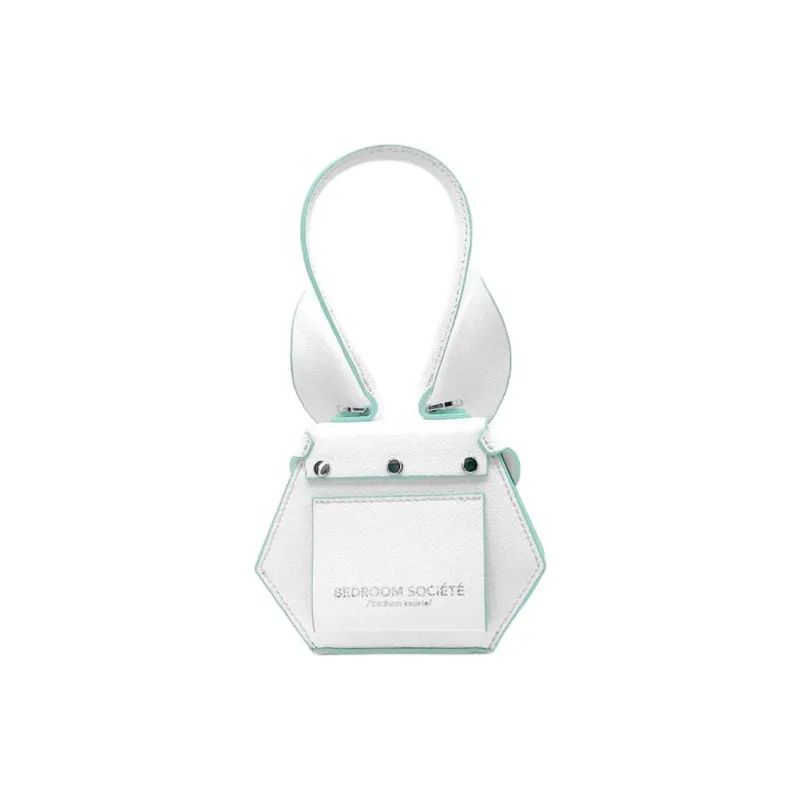 BEDROOM SOCIETE BEDRU：M SCSJETE Calfskin Shoulder Bag Crossbody Bag Handbag Mini Women's White-2