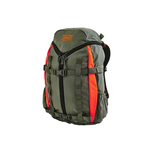 MYSTERY RANCH Backpacks Leaf Green With Flame Orange