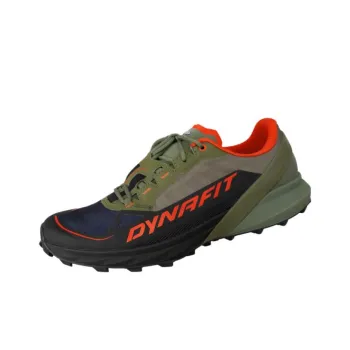 DYNAFIT Slip-Resistant Water-Resistant Low-Top Long Distance Running Running Shoes Men's Green Black Yellow