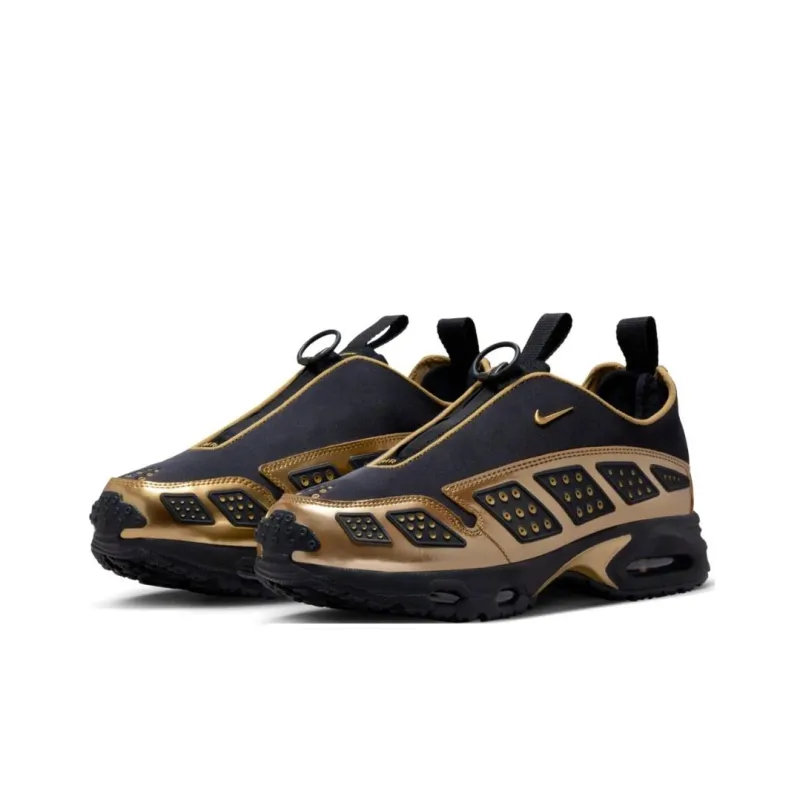 Nike Air Max Sunder Black Dark Smoke Grey Metallic Gold Women's-2