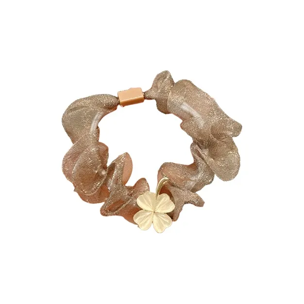 Water jade Hair Ties Women's-3