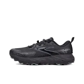Brooks Cascadia18 Anti Slip Wear Resistant Low Top Running Shoes Women's Black