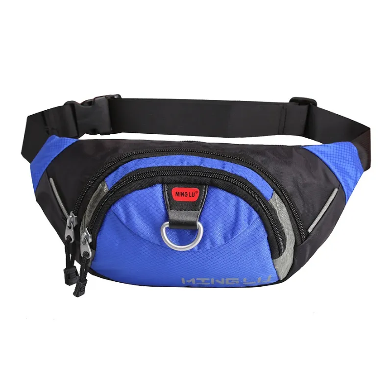 Ssweisiker Nylon Fanny Pack Regular Unisex Black/Red/Yellow/Blue/Green/Purple/Rose Red-4