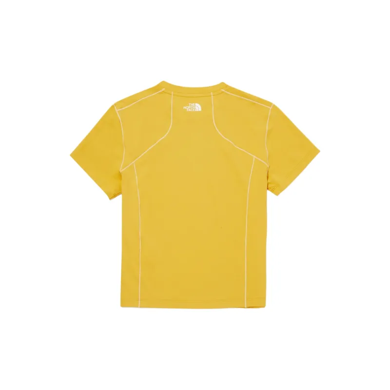 THE NORTH FACE T Shirt Women's Mustard Yellow-1