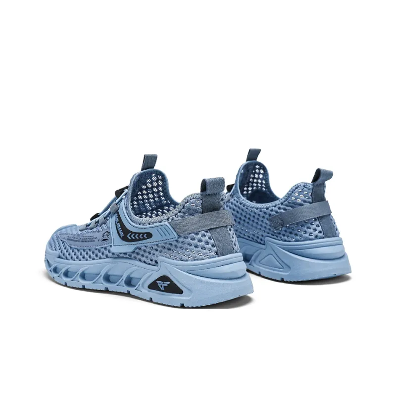 PAUL FRANK Students Sports Mesh Shoes Abrasion Resistant Lightweight Slip Resistant Low Top Casual Shoes Men's-20