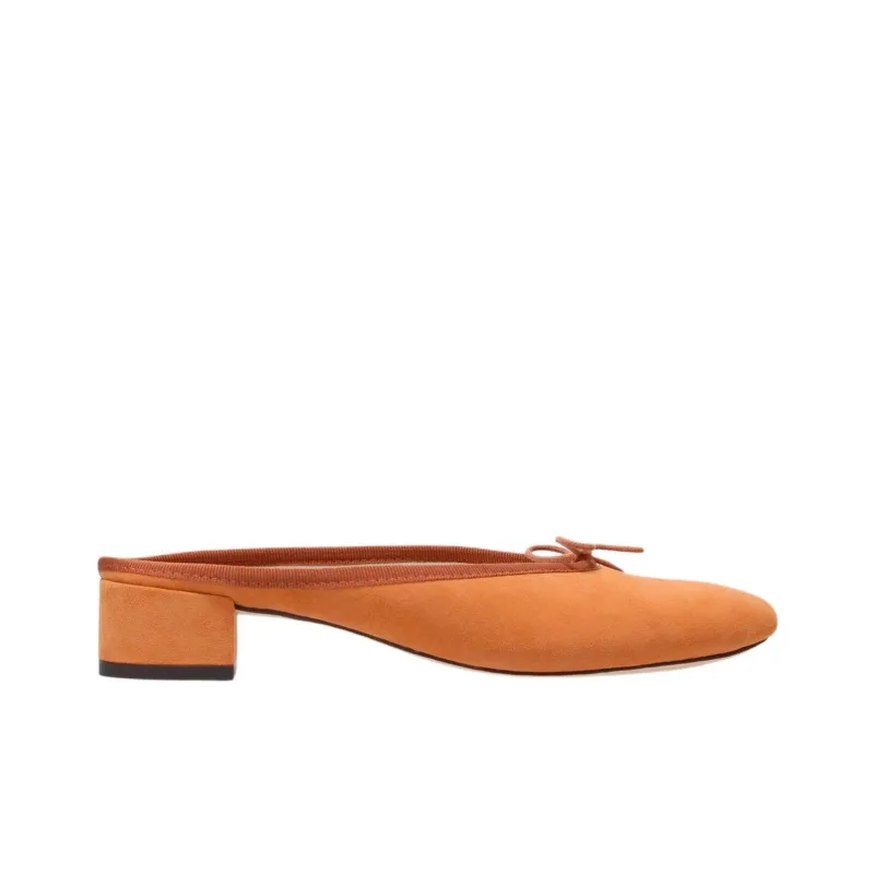 Repetto Closed Toe Slippers 3cm Women's Orange-1