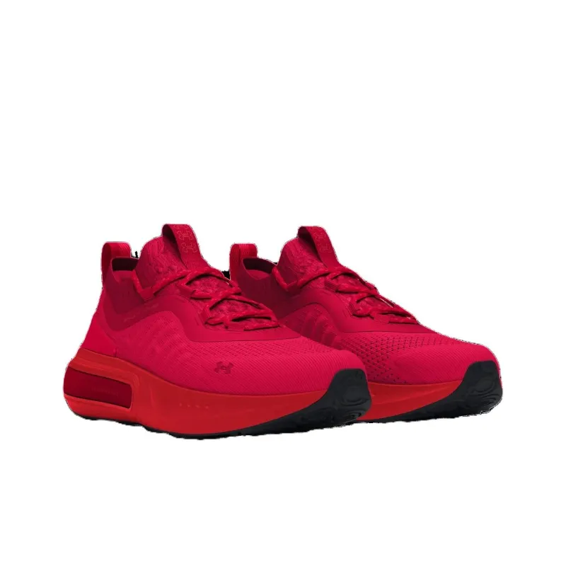 Under Armour Anti Slip Wear Resistant Low Top Casual Shoes Men's Red-2