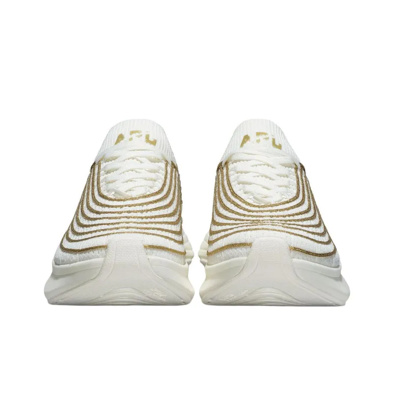 APL ATHLETIC PROPULSION LABS Low-Top Running Shoes Women's Brown White-2