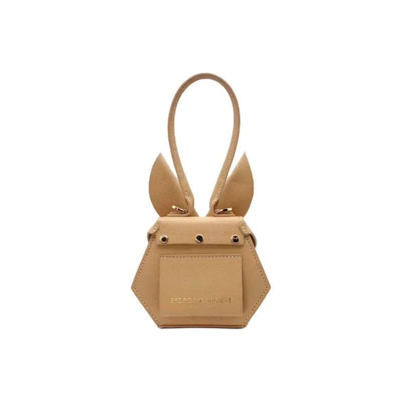 BEDROOM SOCIETE BEDRU：M SCSJETE Calfskin Shoulder Bag Crossbody Bag Handbag Mini Women's Brown-2