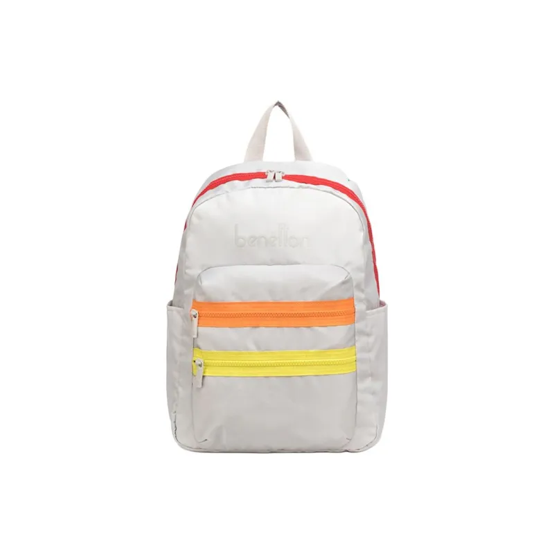 UNITED COLORS OF BENETTON Nylon Fabric Backpack Large Size Unisex Multicolor-13