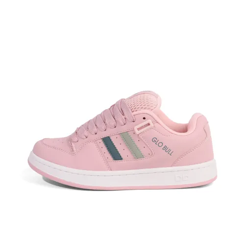 GLO BULL Skateboard Shoes Unisex Low-Top Pink Green