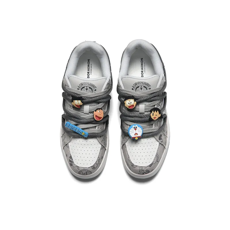 DoraemonA Box Limited Edition Puffy Shoes Low-Top Skateboard Shoes Unisex-251