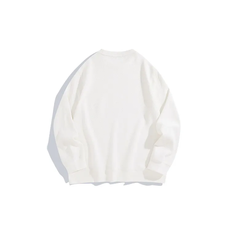 PEACEBIRD MEN Youth 3D Effect Jacquard Fashion Top Sweatshirt Men's-1