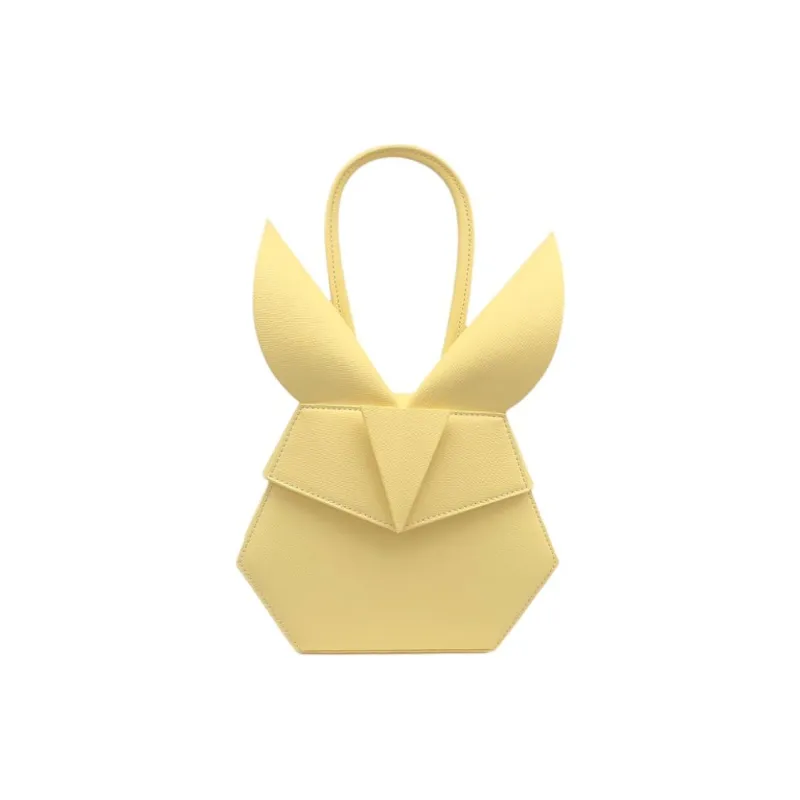 BEDROOM SOCIETE BEDRU：M SCSJETE Cow Leather One Shoulder Handbags Women's Yellow-0