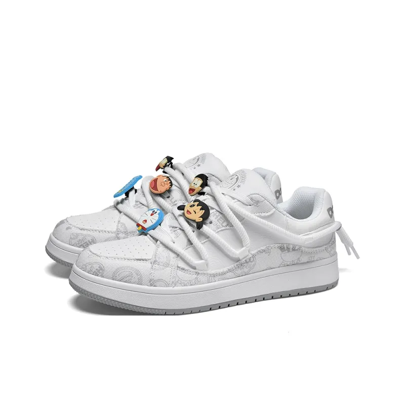 DoraemonA Box Limited Edition Puffy Shoes Low-Top Skateboard Shoes Unisex-171