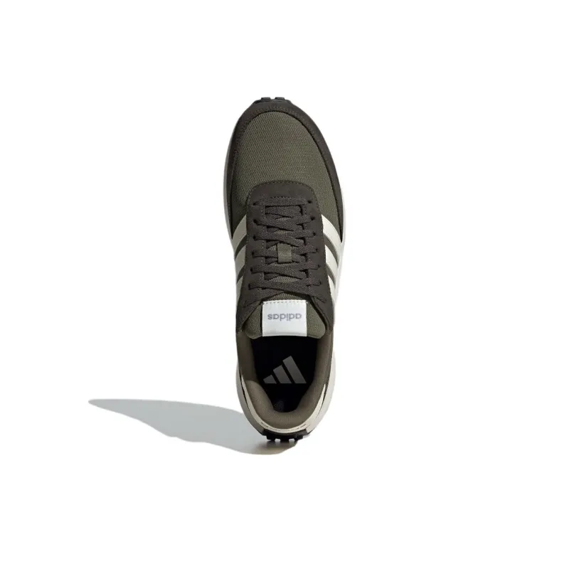 Adidas RUN 70s Anti Slip Wear Resistant Low Top Casual Running Shoes Men's Olive Green-3