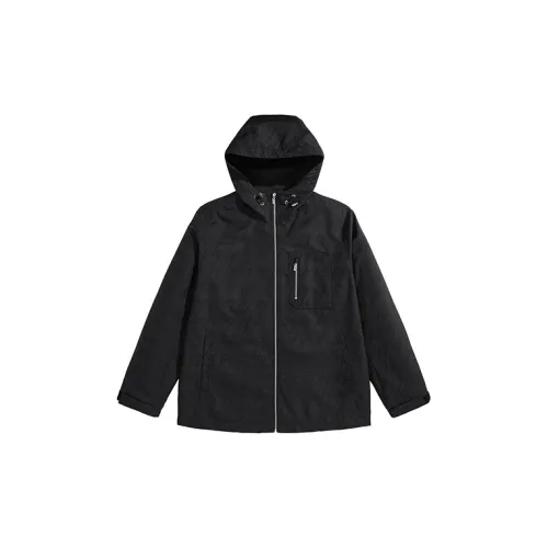 PEACEBIRD MEN Jackets Men Black First Batch