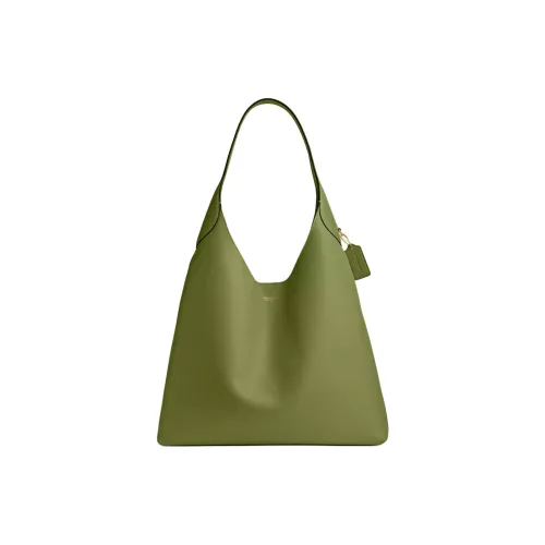 COACH COACH Brooklyn Natural Grained Leather Hobo Bag Handbag Shoulder Bag Women's Green