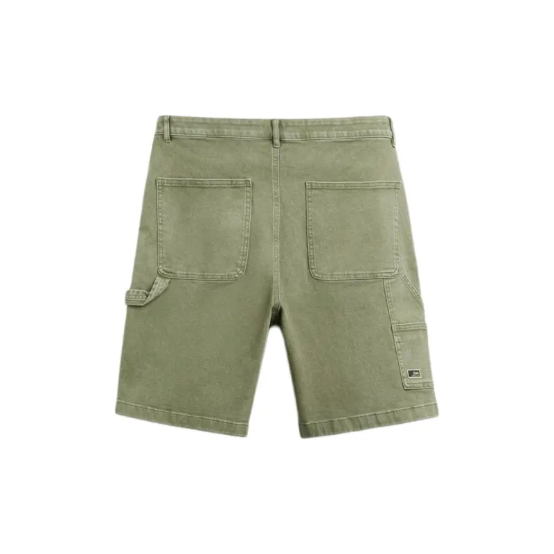 ZARA Denim Shorts Men Khaki-1