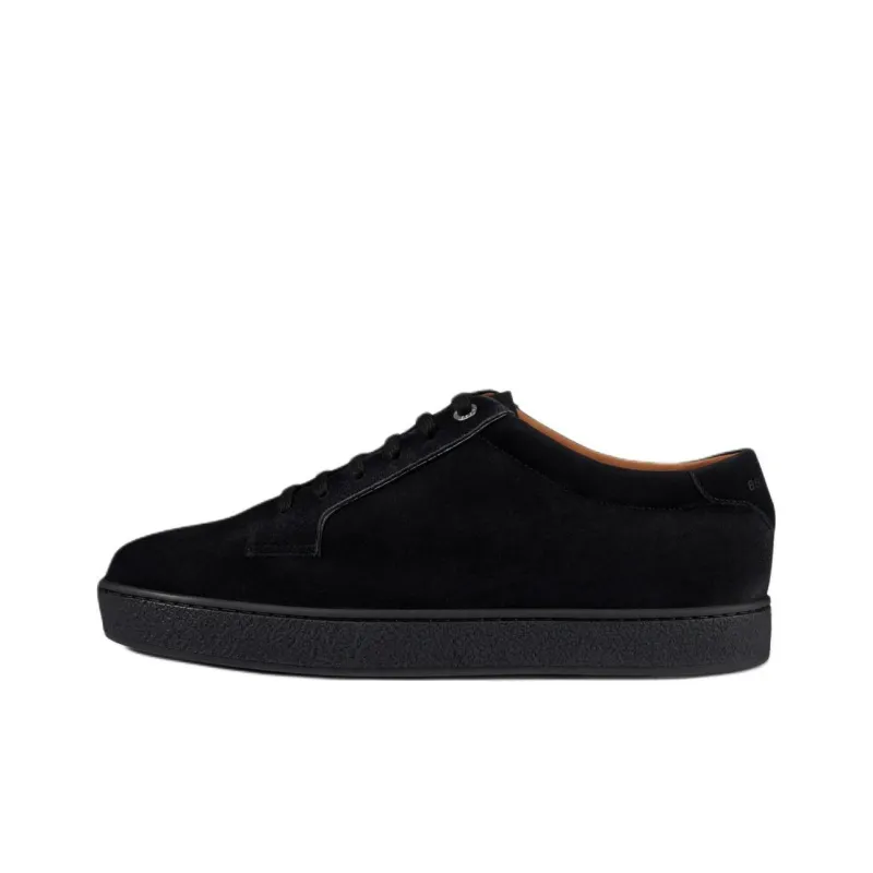 JOHN LOBB Molton Low-Top Skateboard Shoes Men's Black-0