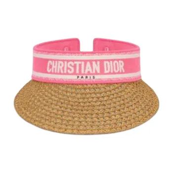 DIOR Cotton Sun Protection Hats Women's Pink