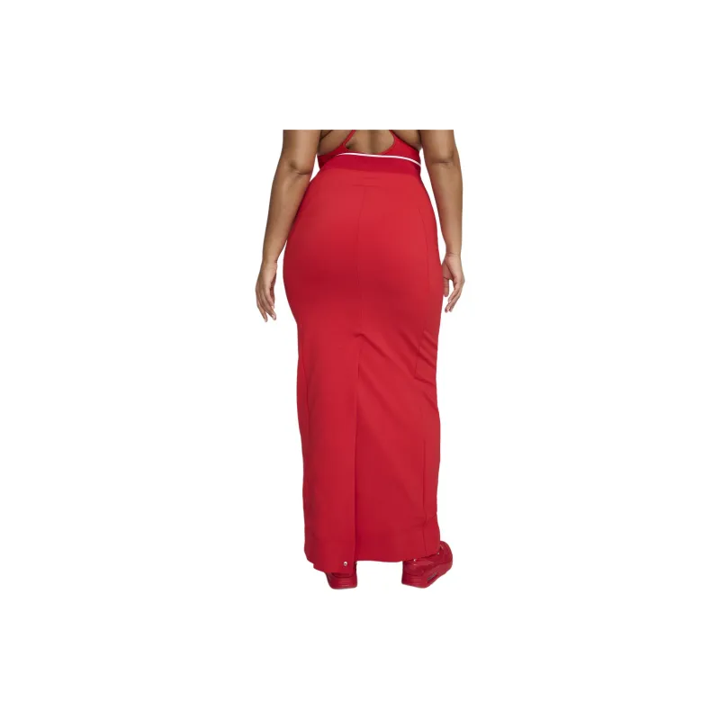 Nike x Jacquemus Casual Long Skirts Women's University Red-1